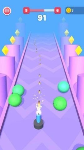 点点球酷跑截图 点点球酷跑截图