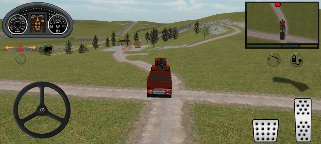 拖拉机森林工程模拟器截图