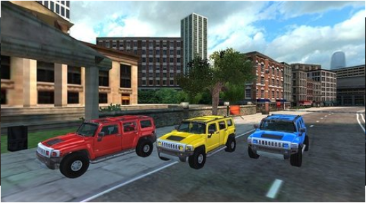 suv停车场驾驶截图 suv停车场驾驶截图