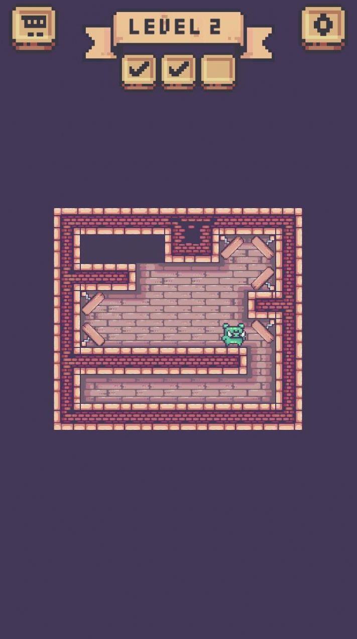 地牢滑块积木截图