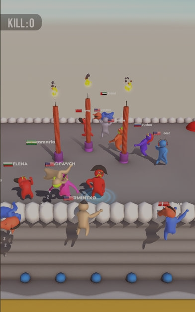 红蓝双人摔跤截图 红蓝双人摔跤截图