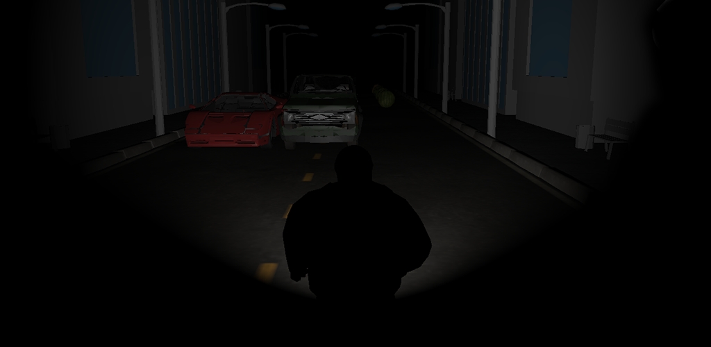 胖子躲车跑截图