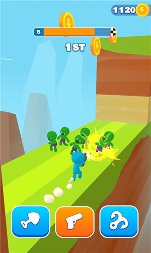 动作跑步比赛截图 动作跑步比赛截图