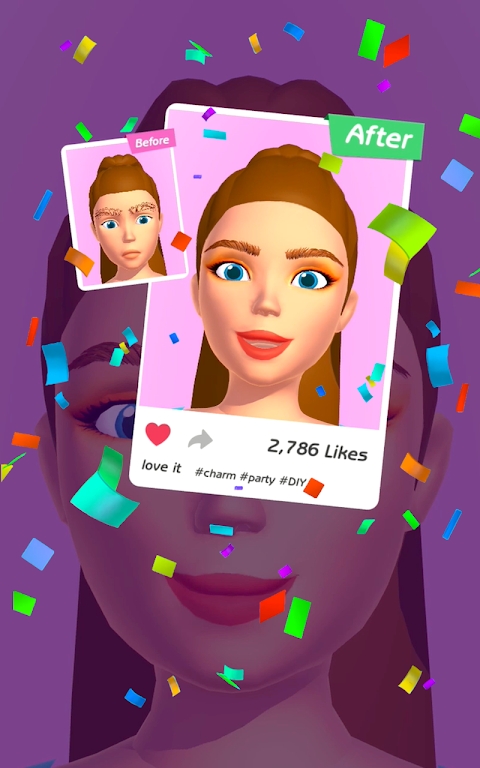 微刀片眉毛截图