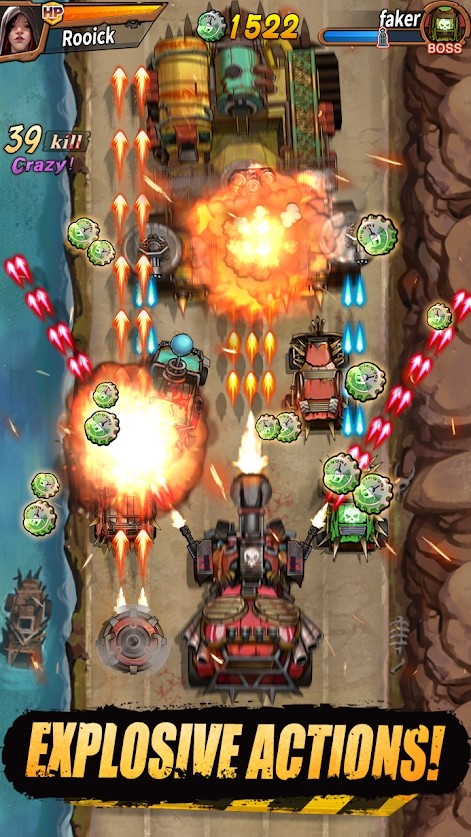 疯狂之路竞速与射击截图 疯狂之路竞速与射击截图