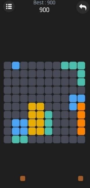 方块来消消截图