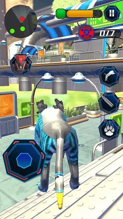 贪吃机器人截图