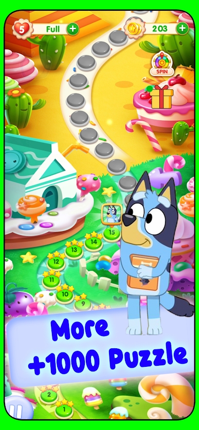 蓝色糖果消除截图 蓝色糖果消除截图