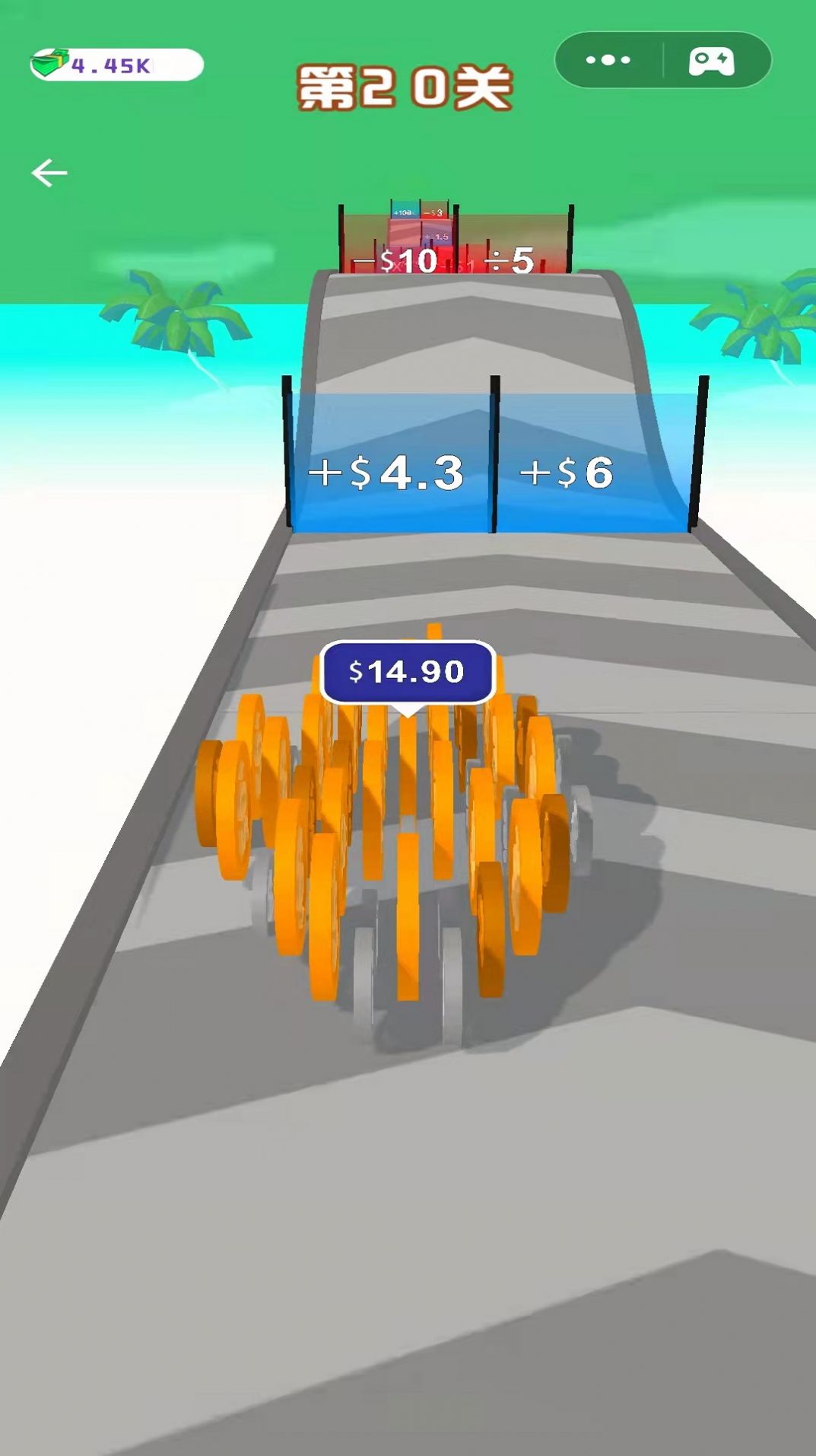 疯狂捡钞票3D截图 疯狂捡钞票3D截图