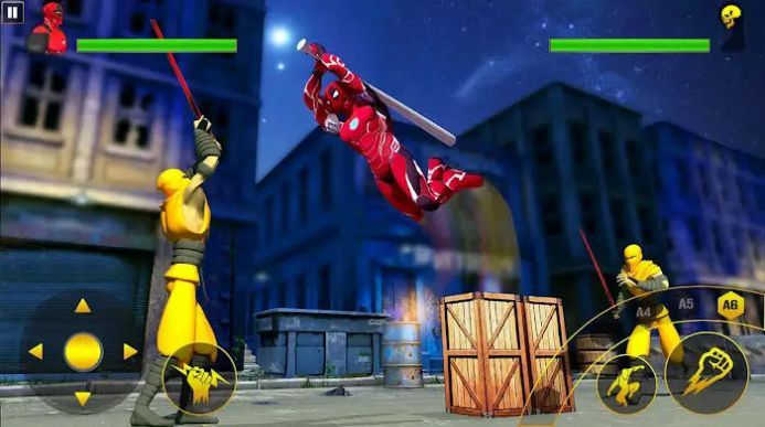 蜘蛛迈阿密绳索英雄忍者截图 蜘蛛迈阿密绳索英雄忍者截图