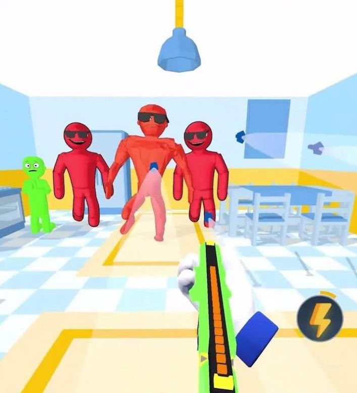 钉枪射劫匪截图 钉枪射劫匪截图