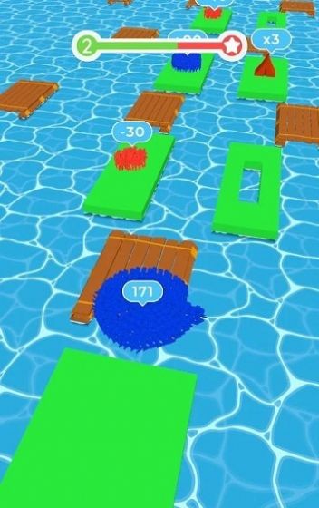 木筏横渡冲刺截图 木筏横渡冲刺截图