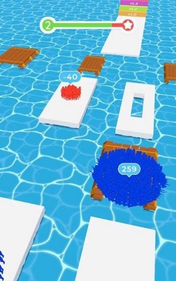 木筏横渡冲刺截图 木筏横渡冲刺截图