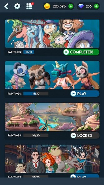 空闲的艺术家截图 空闲的艺术家截图