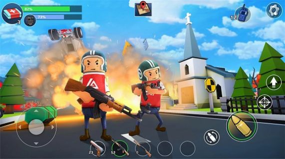 香肠跳伞吃鸡派对截图 香肠跳伞吃鸡派对截图