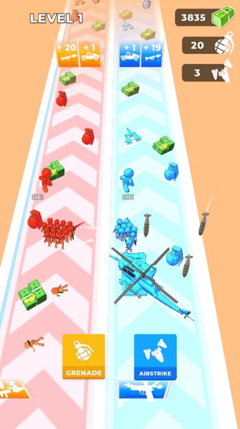 军事奔跑截图 军事奔跑截图