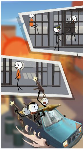 火柴人逃亡录截图 火柴人逃亡录截图