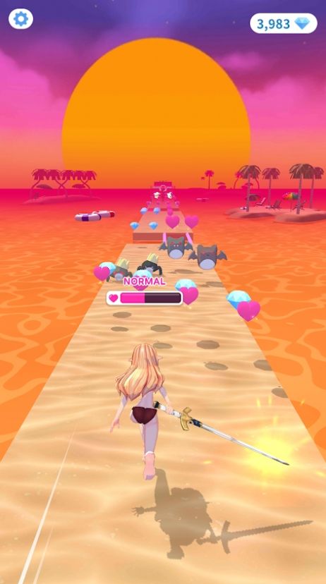 魔法少女奔跑截图 魔法少女奔跑截图