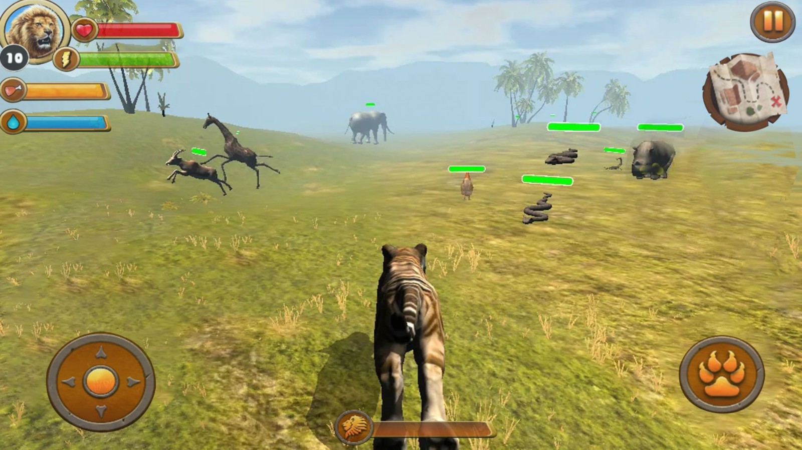 丛林老虎模拟器截图 丛林老虎模拟器截图