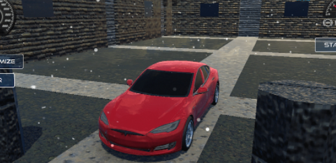 特斯拉城市驾驶截图 特斯拉城市驾驶截图