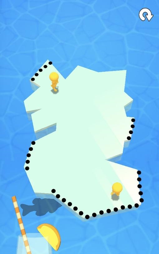 画线切冰截图 画线切冰截图