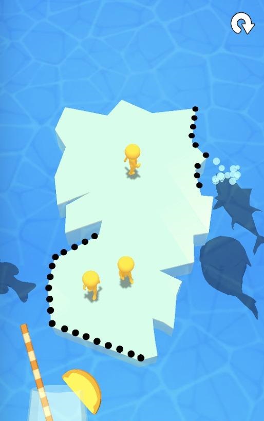 画线切冰截图 画线切冰截图