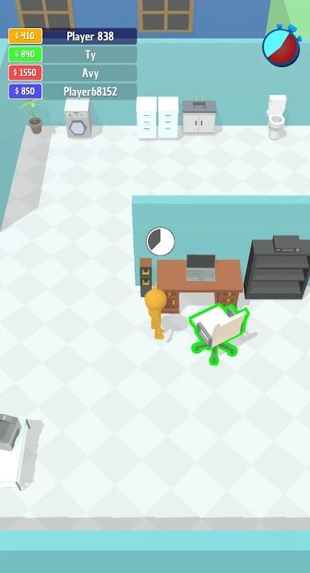 火柴人搬家比赛截图 火柴人搬家比赛截图