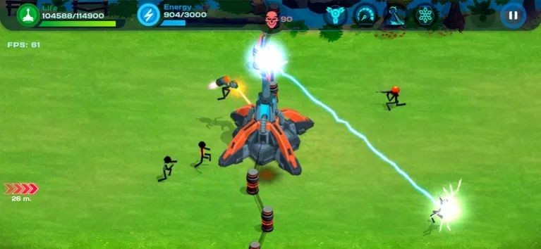 特斯拉火柴人战争截图 特斯拉火柴人战争截图