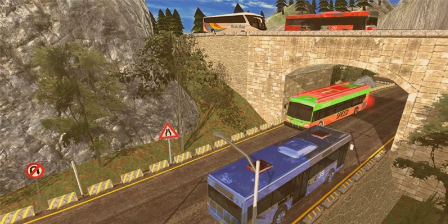 现代巴士车道停车场3D截图 现代巴士车道停车场3D截图