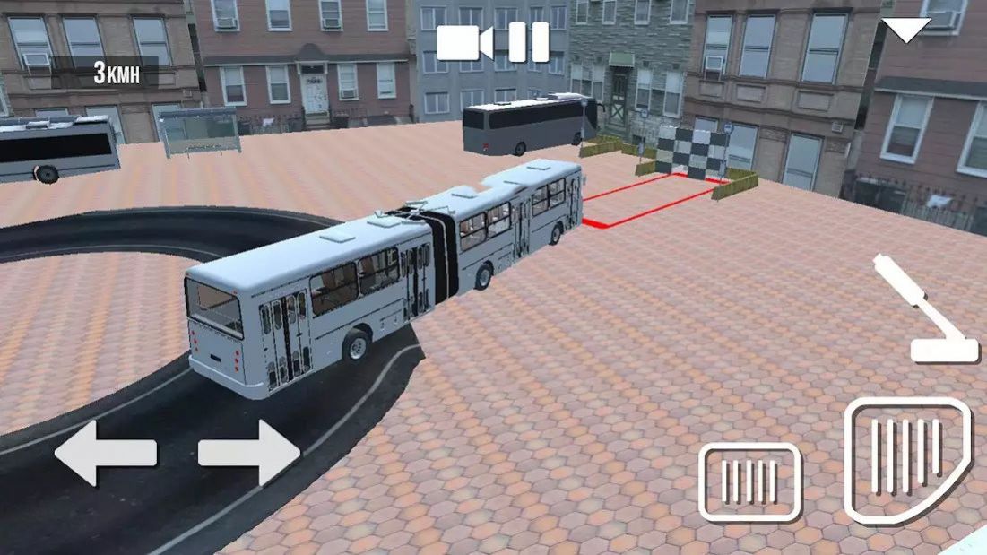 公交车模拟器山地交通截图