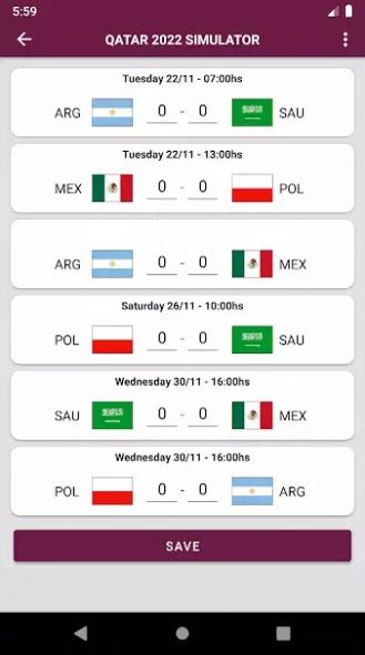 世界杯模拟器截图 世界杯模拟器截图