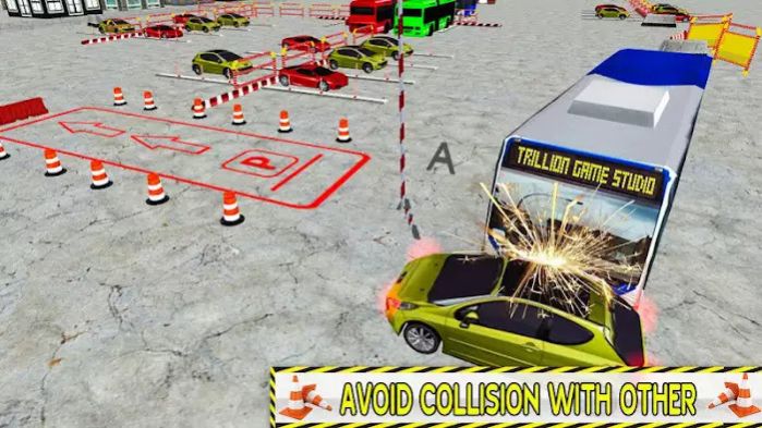 反向巴士停车3D截图 反向巴士停车3D截图