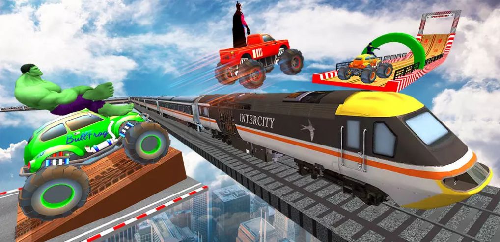 超级英雄怪物卡车比赛截图 超级英雄怪物卡车比赛截图