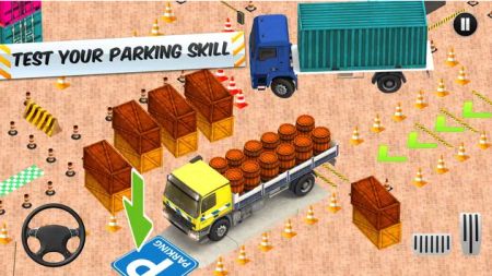 卡车停车场3D货运卡车截图