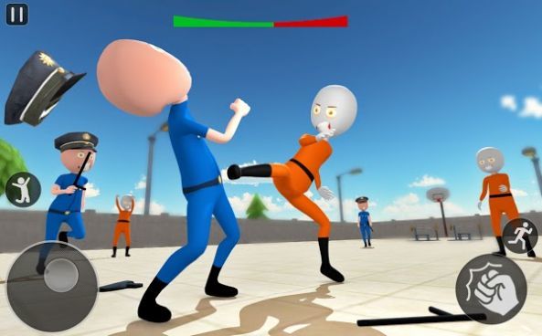 恶霸火柴人越狱生存截图 恶霸火柴人越狱生存截图