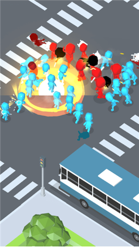 团体格斗十字路口截图 团体格斗十字路口截图