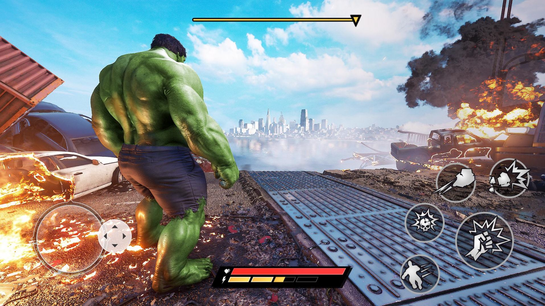 肌肉英雄破坏城市截图 肌肉英雄破坏城市截图