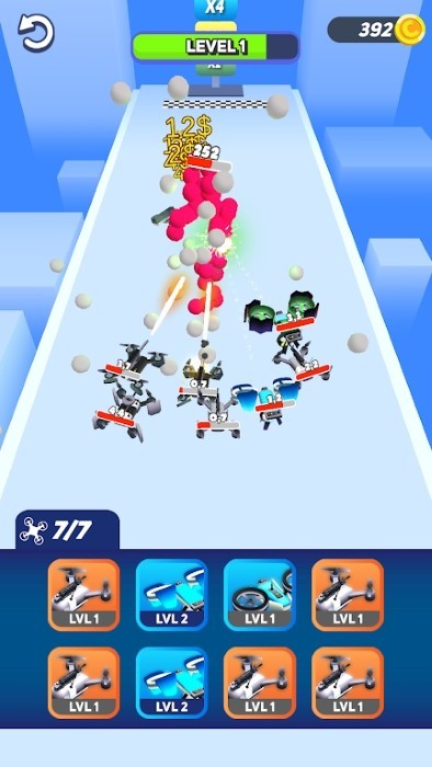 无人机的战斗截图 无人机的战斗截图