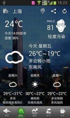 华多天气截图 华多天气截图