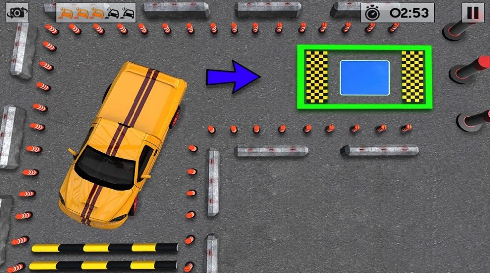 真实3D模拟停车截图