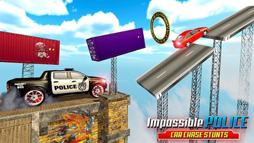 警方追车截图 警方追车截图