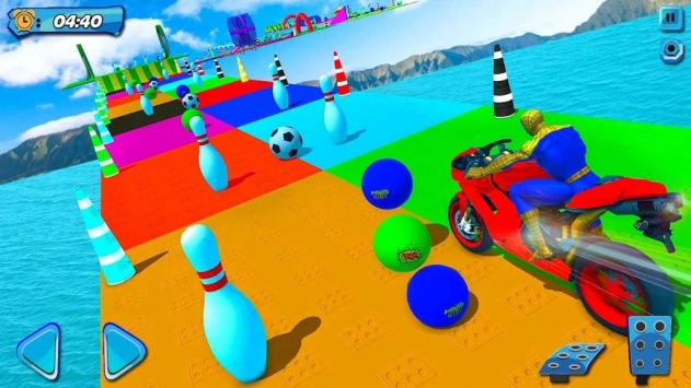 超级英雄速降赛截图