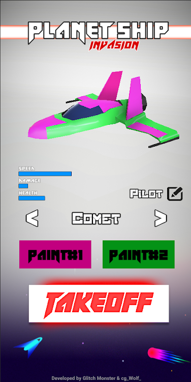 星球飞船入侵截图