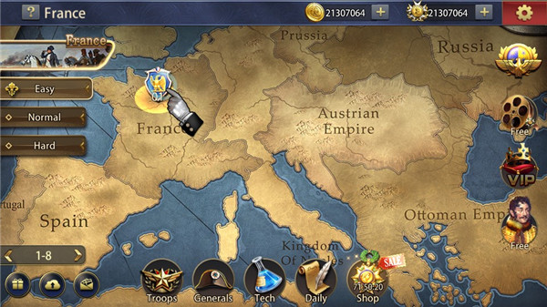 大战争欧洲征服者截图