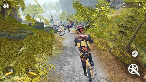 3D模拟自行车越野赛截图