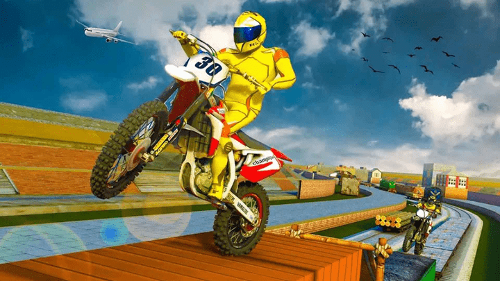 狂野极速摩托特技截图 狂野极速摩托特技截图