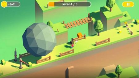 塔斯尼奔跑截图