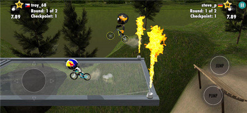 火柴人自行车大赛截图 火柴人自行车大赛截图