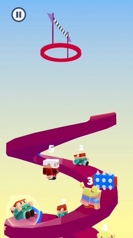 旋梯跑酷截图 旋梯跑酷截图