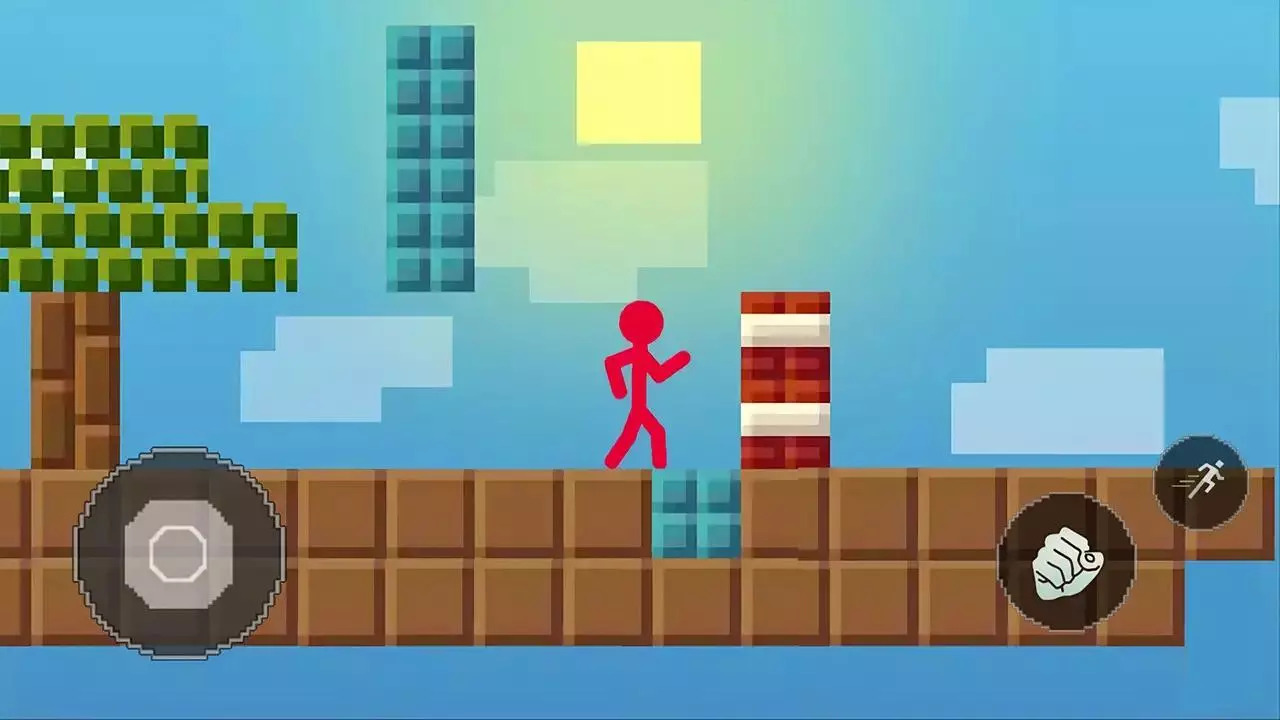 像素火柴人沙盒截图 像素火柴人沙盒截图